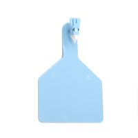 YTET018, faible MOQ, étiquette d'oreille de bétail de grande taille, marquée au laser, anti-effraction, pour la gestion visuelle du bétail, étiquette d'oreille pour vache