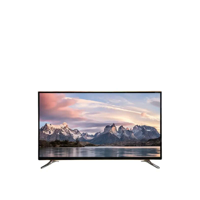 تلفاز OEM بشاشة عالية الوضوح مقاس 22 24 28 32 43 بوصة للبيع بالجملة تلفاز LED كامل مع IPTV وDVB وT2 S2 ATV وDTV