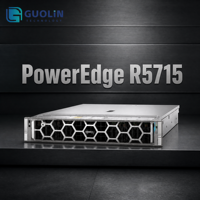 Serveur DELL PowerEdge R5715 2U pour l'informatique haute performance et le traitement de grandes bases de données