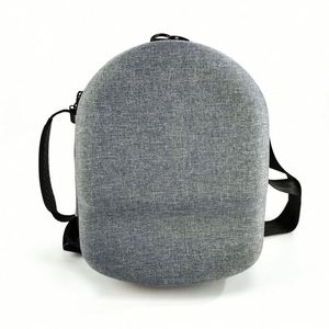 กระเป๋าใส่ชุดหูฟัง VR ขนาดใหญ่ EVA สีเทา กันกระแทก กระเป๋าใส่ชุดหูฟังเสมือนจริงแบบพกพา กันน้ำ กล่องใส่ชุดหูฟัง VR EVA - Product Image 2