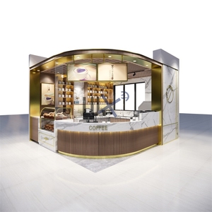 แท่นโชว์เค้กสำหรับร้านค้าปลีกและร้านค้าอุปกรณ์บริการเชิงพาณิชย์ที่ทันสมัยสำหรับร้านกาแฟการออกแบบตกแต่งภายใน - Product Image 4