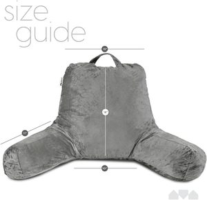 Giường phần còn lại gối với cánh tay Bộ nhớ bọt siêu thoải mái có thể tháo rời và có thể giặt Bìa - Product Image 5