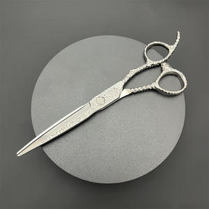 Ciseaux à cheveux professionnels Wa 6,5 pouces VG10, ciseaux de coiffure en acier inoxydable, lame tranchante, manche long de 6 pouces - Product Image 1