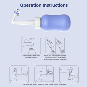 Botol Pembersih Anus dan Vagina untuk Muslimah, Bidet Portabel untuk Perjalanan - Product Image 4