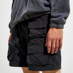 Pantalones Cortos Cargo Casuales de Verano para Hombre, de Algodón Tejido, con Múltiples Bolsillos y Cintura Elástica, al por Mayor - Product Image 6