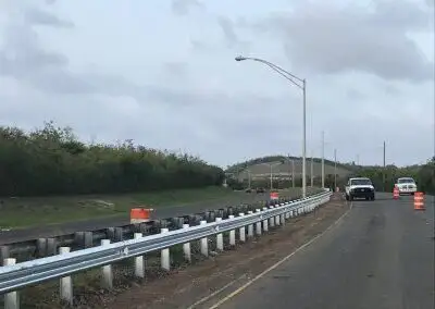아연 강철 도로 울타리 보안 교통 장벽 고속도로 난간 판매