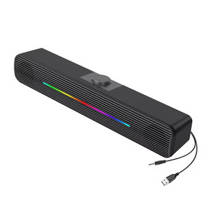 Barre de son stéréo filaire pour ordinateur et téléviseur, son surround 4D, caisson de basses, radio FM, LED pour ordinateur portable, PC, home cinéma - Product Image 5