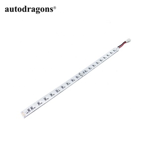 ไฟ LED Autodragons OEM ขนาด 8 นิ้ว 20 ดวง รุ่น 2835SMD สีขาว เหลือง แดง น้ำเงิน เขียว 6.4V DC สำหรับเครื่องเกมพินบอล ชุดไฟโบนัสพร้อมคลิป - Product Image 1