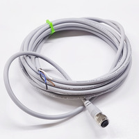 Conector Moldeado IP68 ODM OEM M12 de 4 y 5 Pines, Macho, Codificado, Sobremoldeado, Recto, Arnés de Cables Impermeable