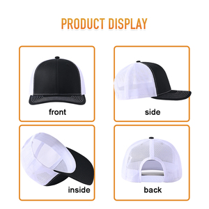 Casquette de camionneur <span class=keywords><strong>Richard</strong></span> 112 en maille à 6 panneaux, légèrement incurvée, avec broderie personnalisée en cuir Heycap, nouvelle collection - Product Image 3