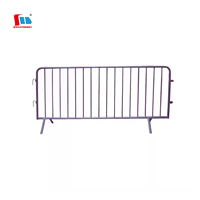 Barrière de ceinture de contrôle des foules d'événements en acier personnalisée en usine en Chine avec pont/pieds plats