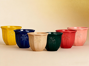 Ensemble de tasses à café et à thé en céramique de style arabe avec motif de palmier en relief, 100 ml/180 ml/250 ml, pour les fêtes et festivals du Moyen-Orient - Product Image 5