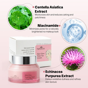 Crème hydratante teintée à la Centella Asiatica pour un éclat <span class=keywords><strong>naturel</strong></span>, apaisante et hydratante, crème <span class=keywords><strong>BB</strong></span> légère - Product Image 2