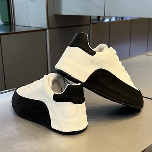 Nouvelle Arrivée 2025 – Chaussures de Sport Décontractées en Cuir Blanc pour Hommes, Tendance Mode Nationale Hiver 2024, Fermeture à Lacets Facile à Enfiler - Product Image 3