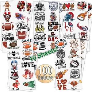 Tatuajes Temporales Fútbol Personajes Fútbol Lemas y Más Tatuajes Fiesta - Product Image 2