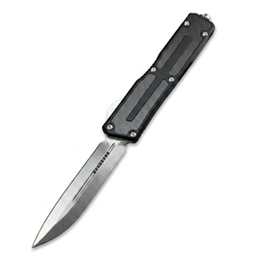 Cuchillo de Camping Micro Tech Beetle Edición Aluminio, Herramienta EDC de Bolsillo de Alta Calidad, Acero Inoxidable, Mango de Aluminio OEM - Product Image 2
