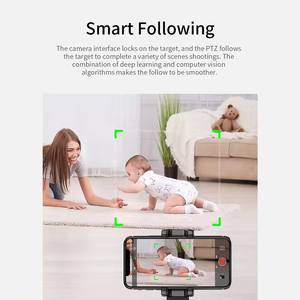 Trépied robotisé pour selfie AI, création de contenu vidéo, prise de vue à 360°, suivi du visage, trépied pour téléphone, suivi automatique du mouvement, support de téléphone - Product Image 4