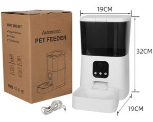 7L caméra intelligente enregistrement vidéo Wifi télécommande bol bol support chat chien nourriture automatique mangeoire pour animaux de compagnie - Product Image 5