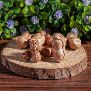 Accesorios de joyería artesanales de madera de durazno, ingeniosos y exquisitos, para bebés y niños pequeños, pequeñas herramientas artesanales de estilo chino - Product Image 3