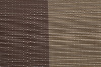 Ensemble de nappes et de sets de table en PVC gris moderne, imperméable, tissé en vinyle, écologique, personnalisable, design rayé pour la cuisine, la maison, le mariage