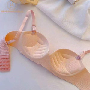 Reggiseni da donna stile basic, reggiseni per seno piccolo, intimo sexy, set reggiseno senza cuciture, taglio laser, senza ferretto, coppe sottili - Product Image 4