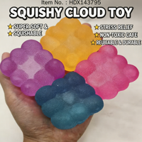 Balle anti-stress Cube transparente et résistante à la déchirure, pour la santé mentale et la relaxation rapide, livraison mondiale, gadget sensoriel premium