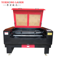 Máquina de Corte Láser de CO2 de Doble Cabezal 1390, Máquina de Grabado Láser CNC de 80w, 100w, 130w, 150w