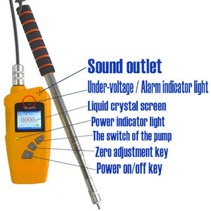 पंप सक्शन पोर्टेबल मल्टी-गैस रिसाव विश्लेषक ch4 o2 को H2s गैस डिटेक्टरों का पता लगाने वाले अलार्म <span class=keywords><strong>Co2</strong></span> एकाग्रता मॉनिटर - Product Image 4