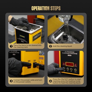 <span class=keywords><strong>AUTOOL</strong></span> CT80 1.6L 40khz banyo tankı temizleme makinesi dijital zamanlayıcı ve ısıtıcı ile profesyonel ultrasonik temizleyici - Product Image 4