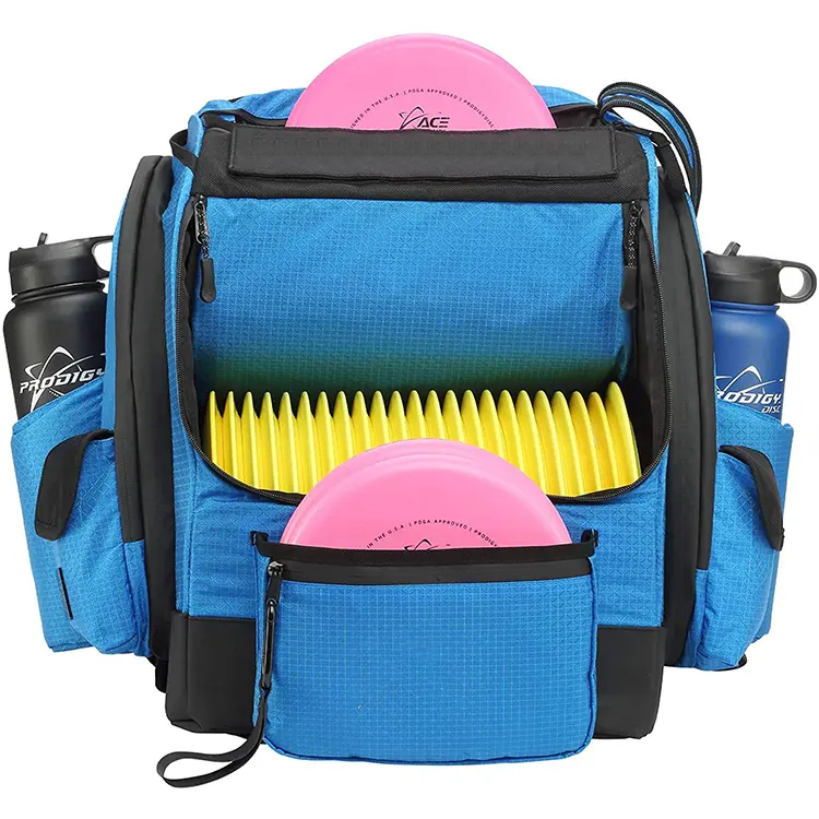 Disc Golf Backpack Golf Bag Organizer Holds 30+ Discs Plus Storage Tear and Water Resistant Pro Quality Bag for Disc