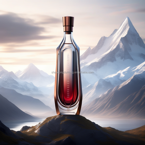 Bouteille de Brandy Vide en Verre avec Poignée, 700 ml, 750 ml, pour Vodka, Brandy, Vin, <span class=keywords><strong>XO</strong></span>, Spiritueux, avec Bouchon en Liège et Surface à Marquage à Chaud pour Emballage - Product Image 4