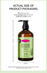 Shampoo à la menthe et au romarin pour lutter contre les pellicules, contrôler l'excès <span class=keywords><strong>de</strong></span> sébum et obtenir des cheveux doux et soyeux - Product Image 4
