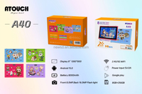 2025 exportación 7 pulgadas niños Tablet PC Android 2SIM anticaída 1GB + 32GB 3500mAh nueva tableta de aprendizaje para niños WiFi interfaz USB MTK