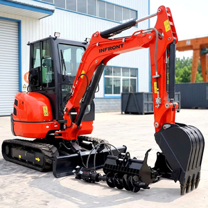 Livraison Gratuite, Moteur EPA Kubota, Nouvelle Mini-Pelleteuse sur Chenilles de 4 Tonnes, Mini-Excavatrice de 1 Tonne, 2 Tonnes, 3,5 Tonnes, Mini-Excavatrices Compactes - Product Image 4