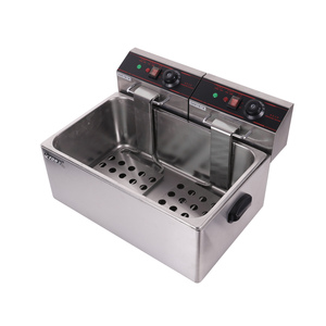Gran capacidad 12L Comercial Eléctrico Tornato Patata/Donut/Embudo Tarta Freidora - Product Image 5