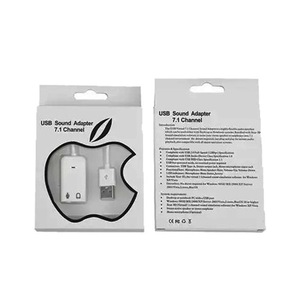 Tarjeta de sonido externa USB de 7.1 canales para computadora portátil, computadora de escritorio, audio estéreo - Product Image 4