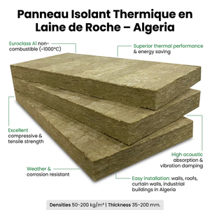 <span class=keywords><strong>Panneau</strong></span> d'isolation thermique et acoustique ignifuge en <span class=keywords><strong>laine</strong></span> <span class=keywords><strong>de</strong></span> <span class=keywords><strong>roche</strong></span> <span class=keywords><strong>de</strong></span> basalte haute densité 50 <span class=keywords><strong>mm</strong></span> UL pour l'Amérique du Nord - Product Image 1