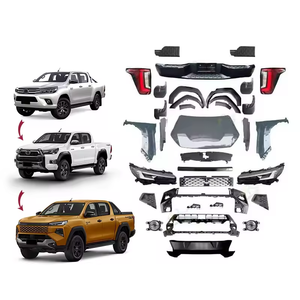 Kit de carrosserie complet de conversion le plus récent pour <span class=keywords><strong>Toyota</strong></span> Hilux 2015-2022, mise à niveau vers le kit carrosserie Travo 2026+, du <span class=keywords><strong>ancien</strong></span> au nouveau - Product Image 1