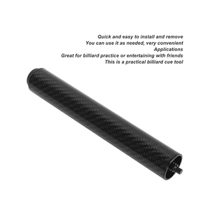 Extensión de Taco de Billar de Fibra de Carbono de 8 Pulgadas con Tornillo Trasero y Parachoques para Tacos de Snooker y Billar Predator/Mezz/How/JF/Universal - Product Image 5