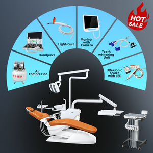 Riunito Odontoiatrico di Alta Qualità con Tubo Motore, Disinfezione Sputacchiera, Marchio Skydent - Product Image 6