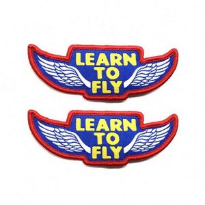 Hot Sale Custom Chenille Letters Patches Applique Colorful Embroidery Towel for Promotional & Business Gifts - Product Image 1