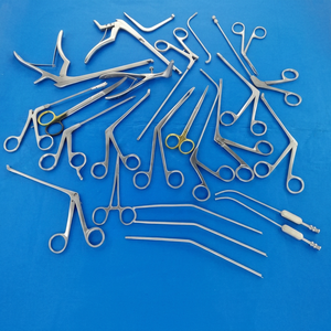 Juego de Instrumentos Endoscópicos Profesionales Manuales de Acero Inoxidable para Cirugía de Senos Paranasales, con Certificación CE - Product Image 1