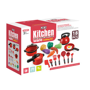 Nouveauté 2026 : Ensemble de 36 Pièces de Jouets de Cuisine de Simulation avec Cuisinière à Induction, Vaisselle et Kit de Cuisson pour Enfants, Jeu d'Imitation - Product Image 3