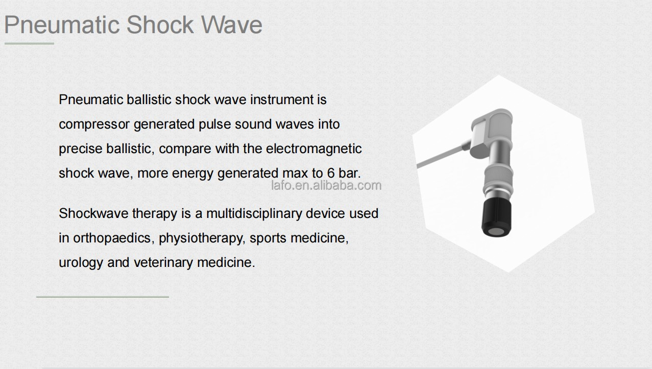 Professional 2 in 1 physiotherapy equipment medical portable ultrasound shockwave therapy machine for pain relief