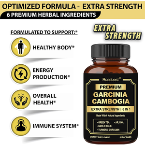 Custom Extra Sterke 6-in-1 Garcinia Cambogia Groene Thee Knoflookbol Kruidenextract Afvalcapsules Supplement voor Gewichtsverlies - Product Image 3