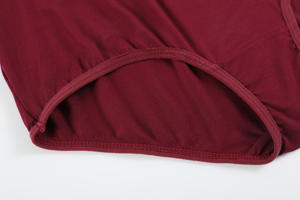 La migliore vendita da <span class=keywords><strong>donna</strong></span> <span class=keywords><strong>mutande</strong></span> di bambù di metà grado biancheria intima elastica lavorata a maglia <span class=keywords><strong>in</strong></span> puro triangolo rosso intenso - Product Image 5