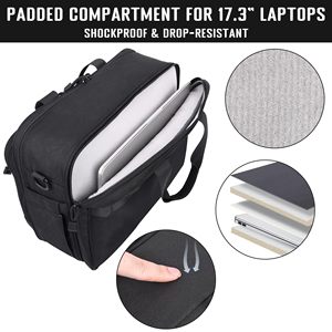 Borsa Tattica Impermeabile per Laptop, Approvata come Bagaglio a Mano, Borsa da Viaggio <span class=keywords><strong>con</strong></span> Sistema MOLLE - Product Image 4