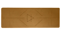 Hochwertige Umweltfreundliche 5mm Kork & Gummi Rutschfeste Faltbare Yogamatte für Pilates Yoga-Training Anpassbare Länge Logo-Option