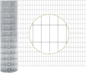 Panneaux de treillis soudé électrogalvanisé à succès, maille de 6 mm, diamètre de fil de 1,2 mm, tissage plat, traitement de pliage, pour la construction - Product Image 6