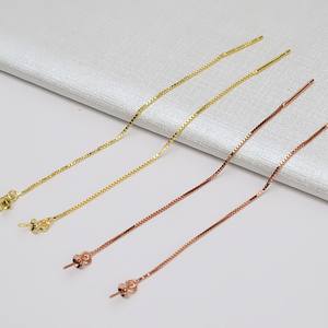 Boucles d'oreilles dauphin en argent S925 de style européen et américain avec perle, composants et accessoires de bijouterie DIY pour femmes, support vide 991 - Product Image 3